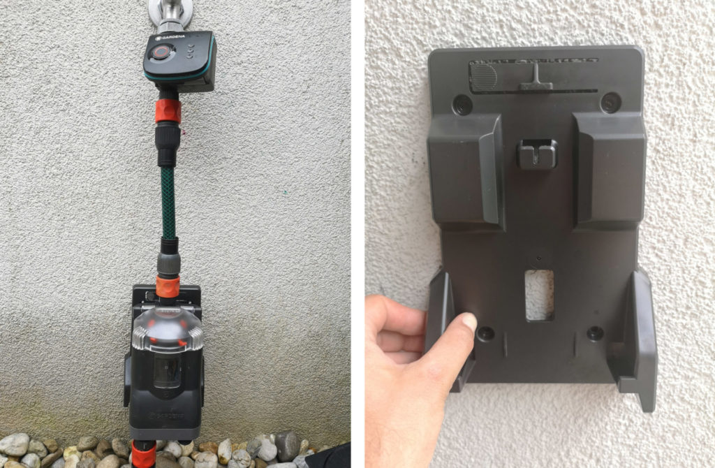 This is how the Gardena 6way automatic water distributor works