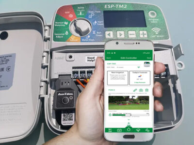 Picture of How the Rain Bird Smart Watering System works (Rain Bird LNK WiFi ...